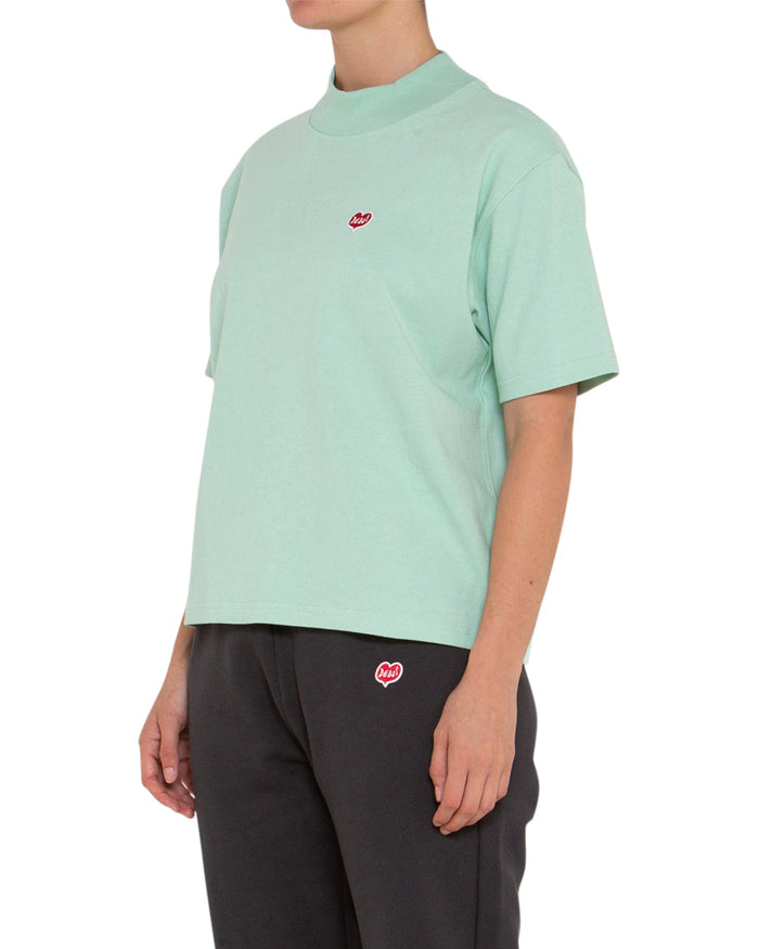True Romance Tee (Oversized Fit) - Granite Green, view 3|Model