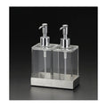 TWIN LIQUID SOAP & LOTION DISPENSERS