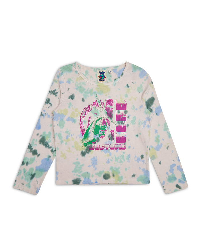 Unhenged Long Sleeve Top - Multi, view 5|Flatlay