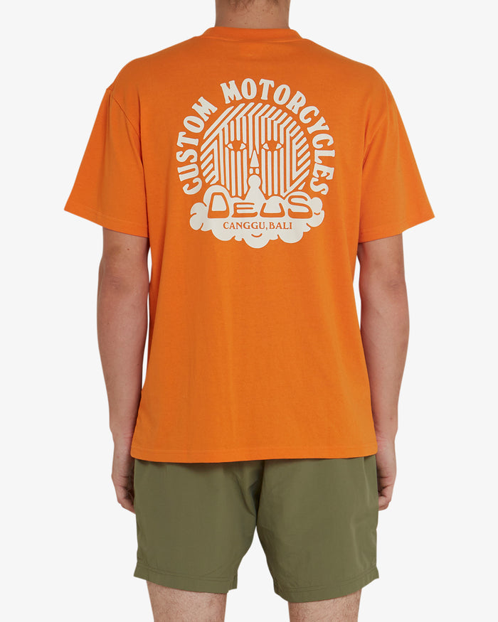 Uv Tee - Orange Ochre, view 3