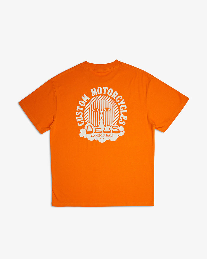 Uv Tee - Orange Ochre, view 6|Flatlay