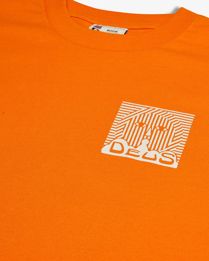 Uv Tee - Orange Ochre, view 7|Flatlay