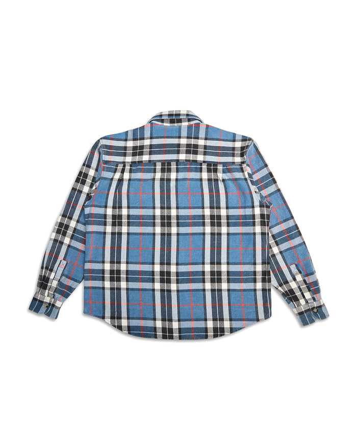 Vacay Check Shirt - Blue Turquoise, view 5|Flatlay