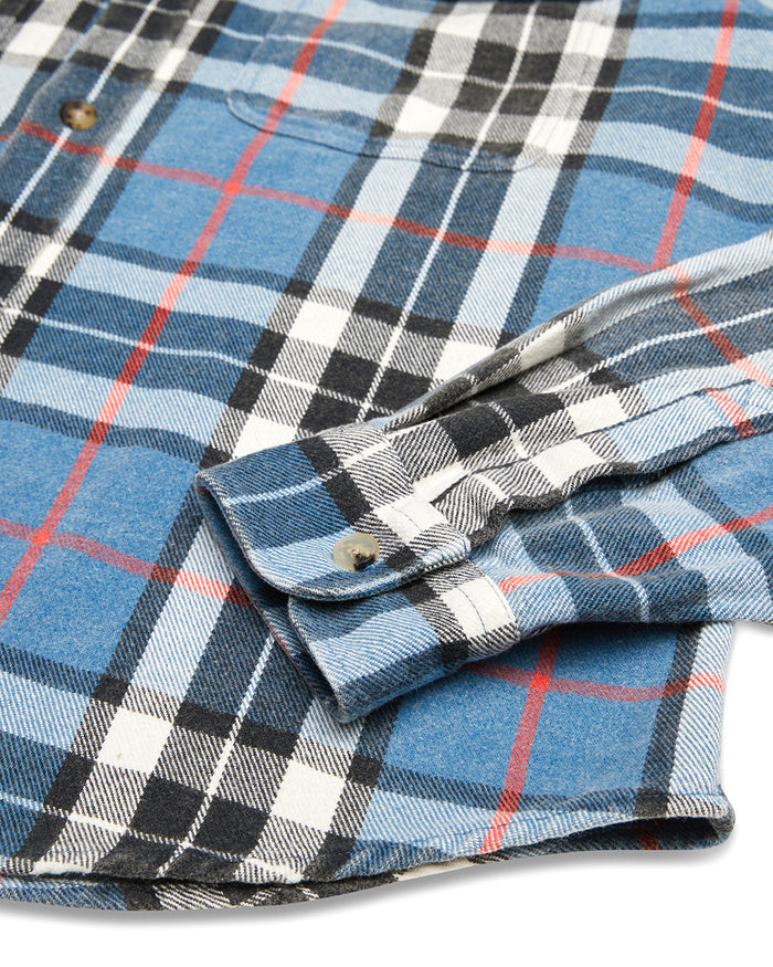 Vacay Check Shirt - Blue Turquoise, view 7|Flatlay