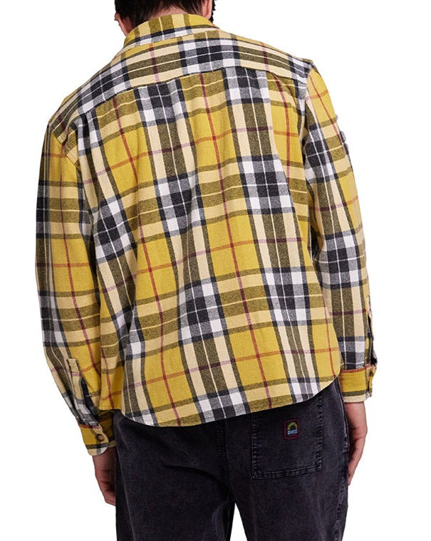 Vacay Check Shirt - Lemon, view 2|Model