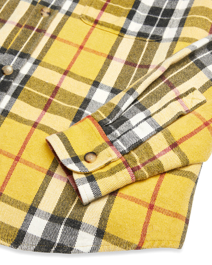 Vacay Check Shirt - Lemon, view 7