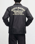 Venice Coach Jacket - Black, view 1|Model