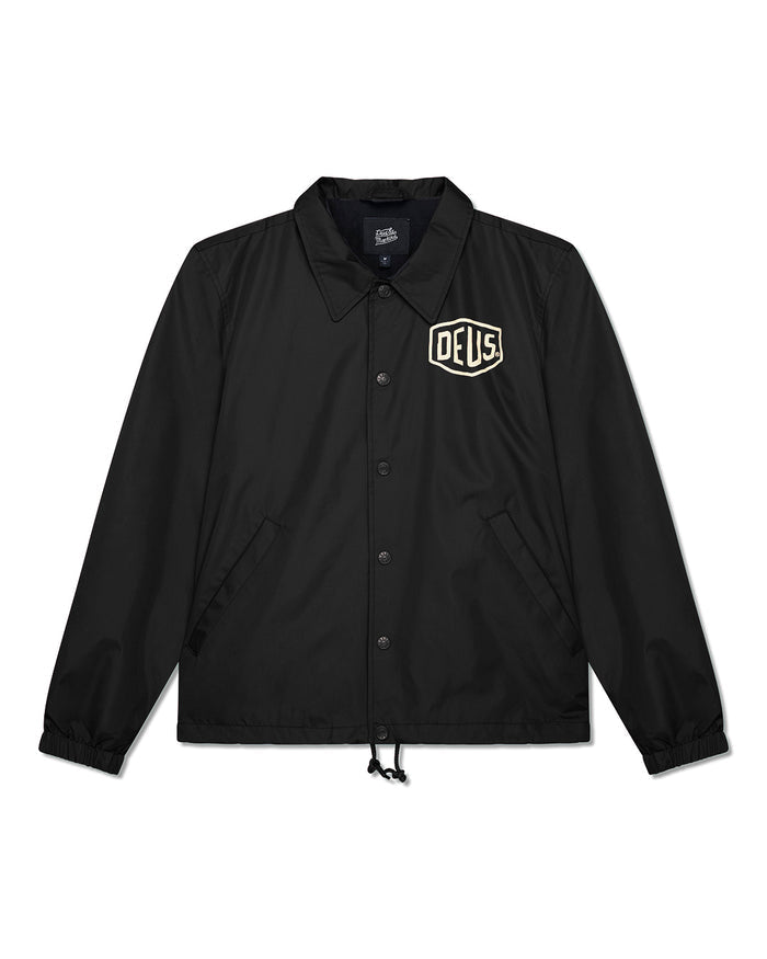 Venice Coach Jacket - Black, view 4|Flatlay