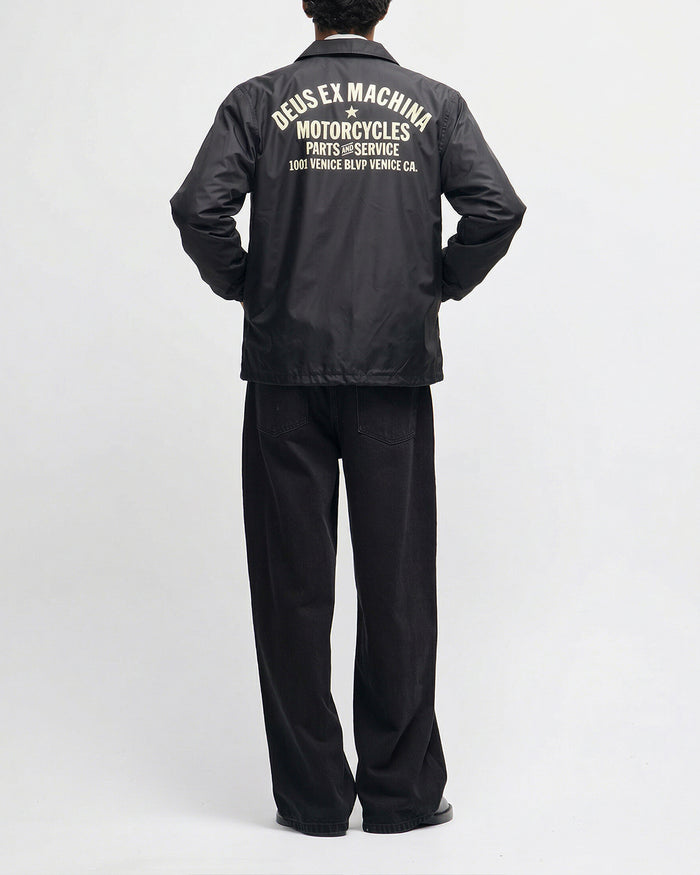 Venice Coach Jacket - Black, view 5