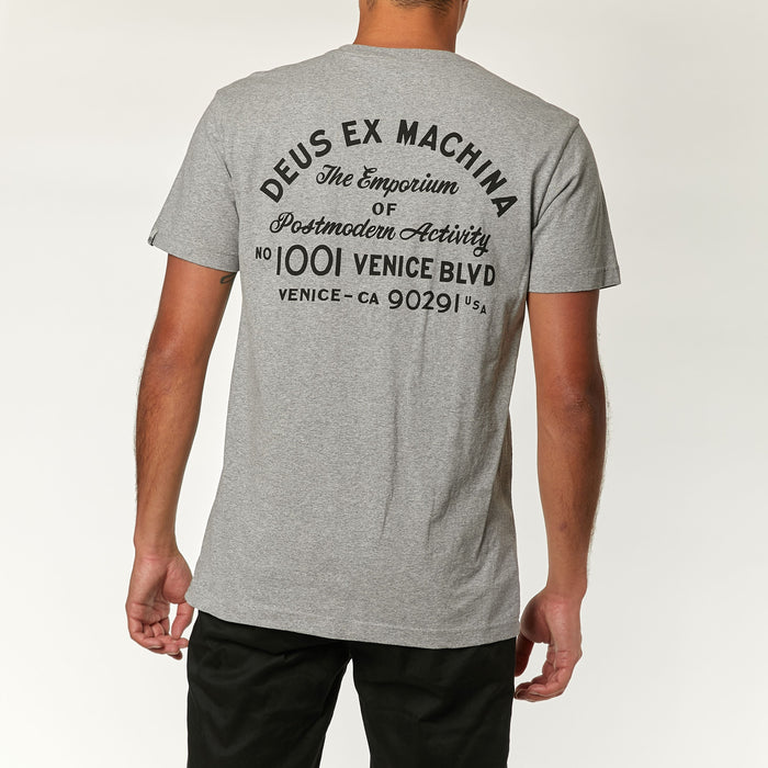 Venice Tee - Athletic Grey, view 3