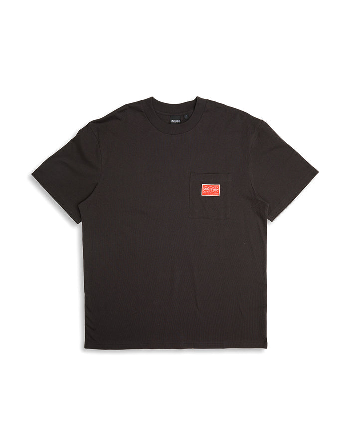 Venture Pocket Tee - Anthracite, view 4|Flatlay