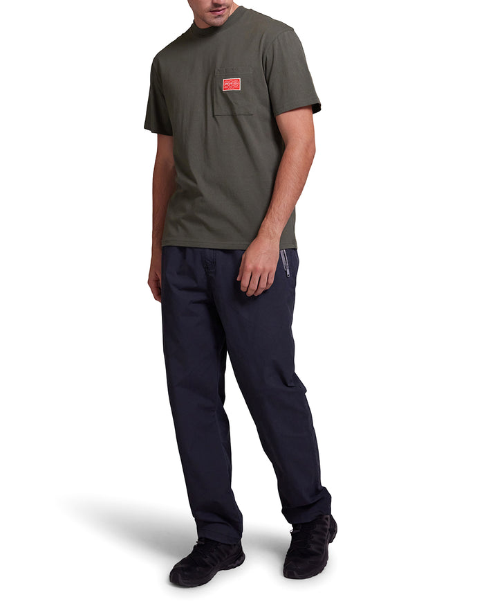 Venture Pocket Tee - Clover, view 2|Model