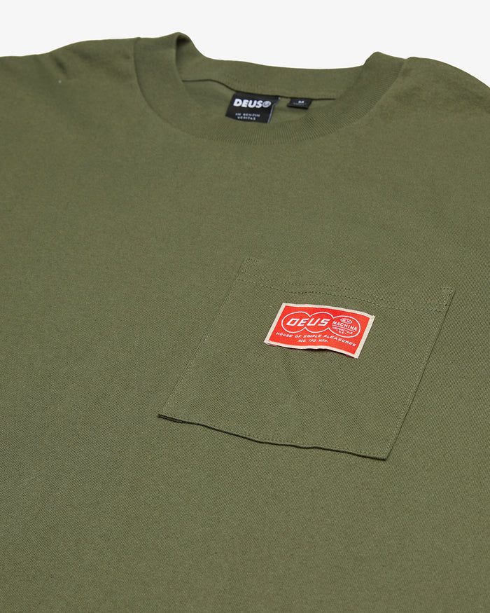 Venture Pocket Tee - Clover, view 6