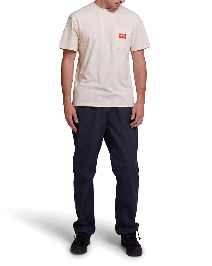 Venture Pocket Tee - Dirty White, view 1|Model