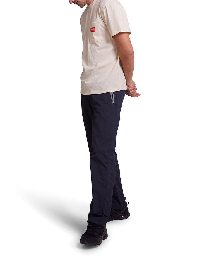 Venture Pocket Tee - Dirty White, view 3|Model