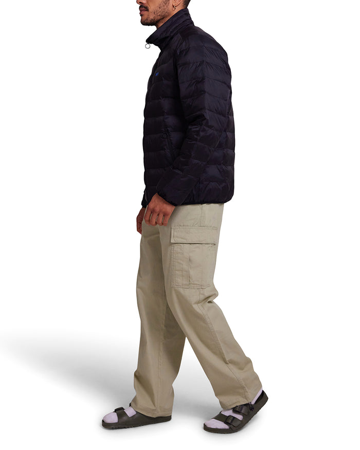 Voyage Padded Jacket - Black, view 3|Model