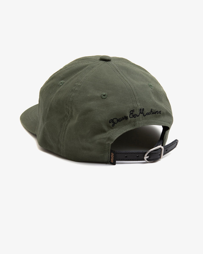 Voyager Waxed Cap - Olive, view 2
