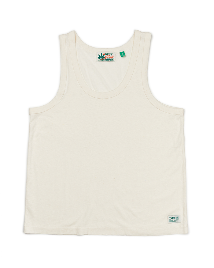 Waverley Tank - Natural, view 4|Flatlay