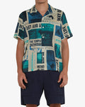 Way Off Shirt - Lagoon, view 1|Model