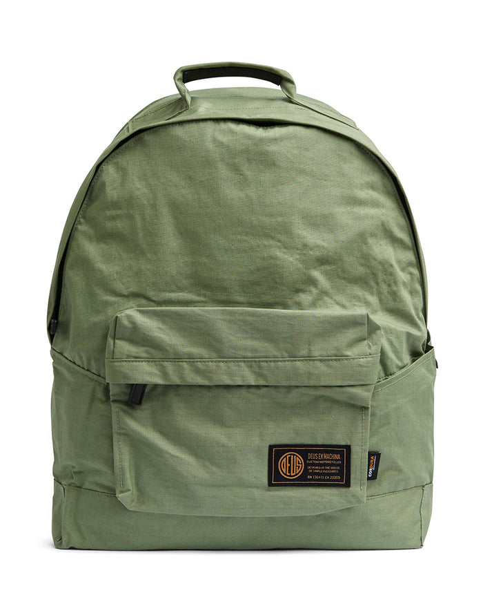 Wayfarer Cordura Backpack - Oil Green, view 1|Flatlay