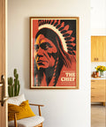 Western Movie Poster #2 of 3 - The Chief by Head West Studio