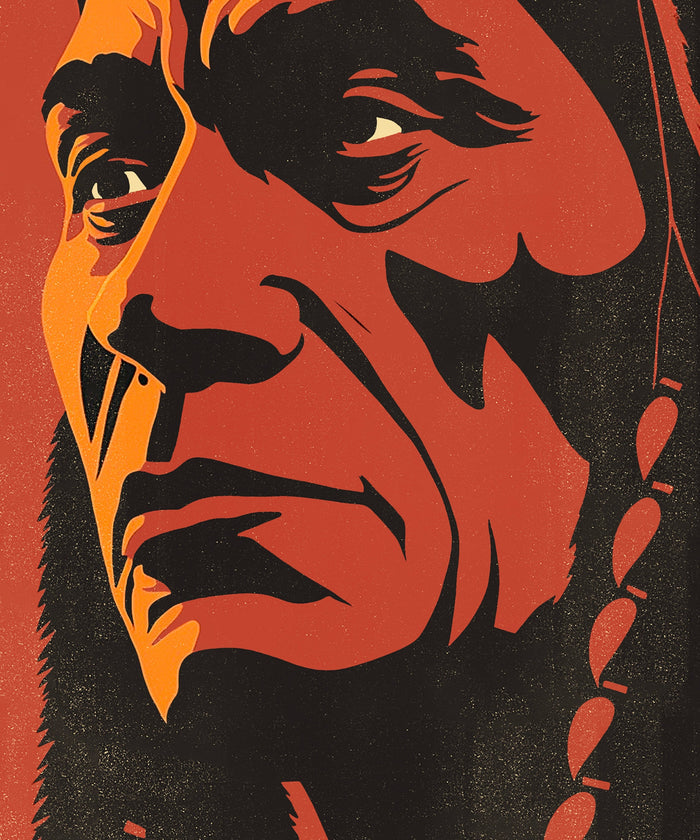 Western Movie Poster #2 of 3 - The Chief by Head West Studio