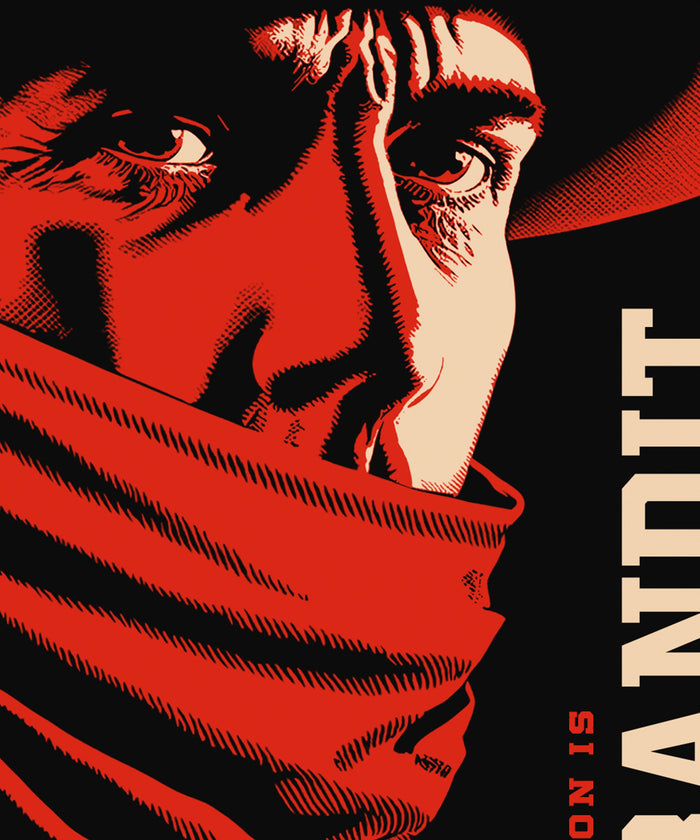 Western Movie Poster #3 of 3 - The Bandit by Head West Studio
