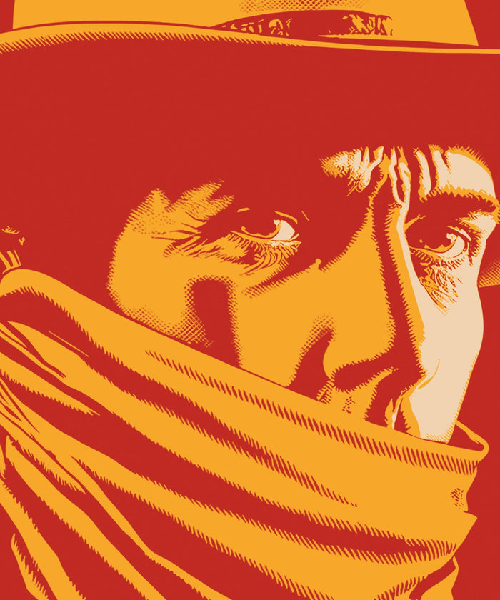 Western Movie Poster #3 of 3 - The Bandit by Head West Studio