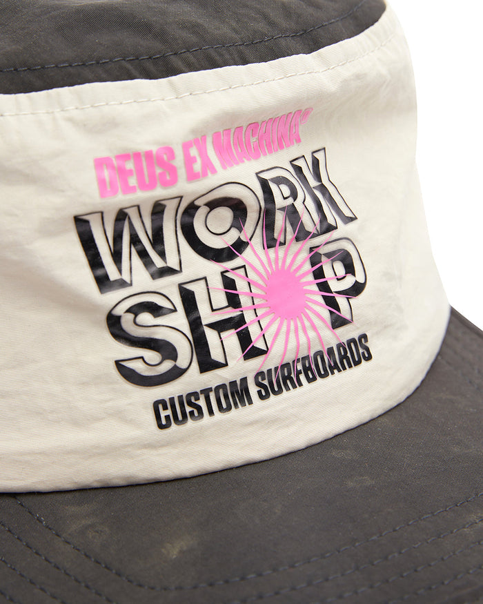 Workshop Pillbox - Dirty White, view 3