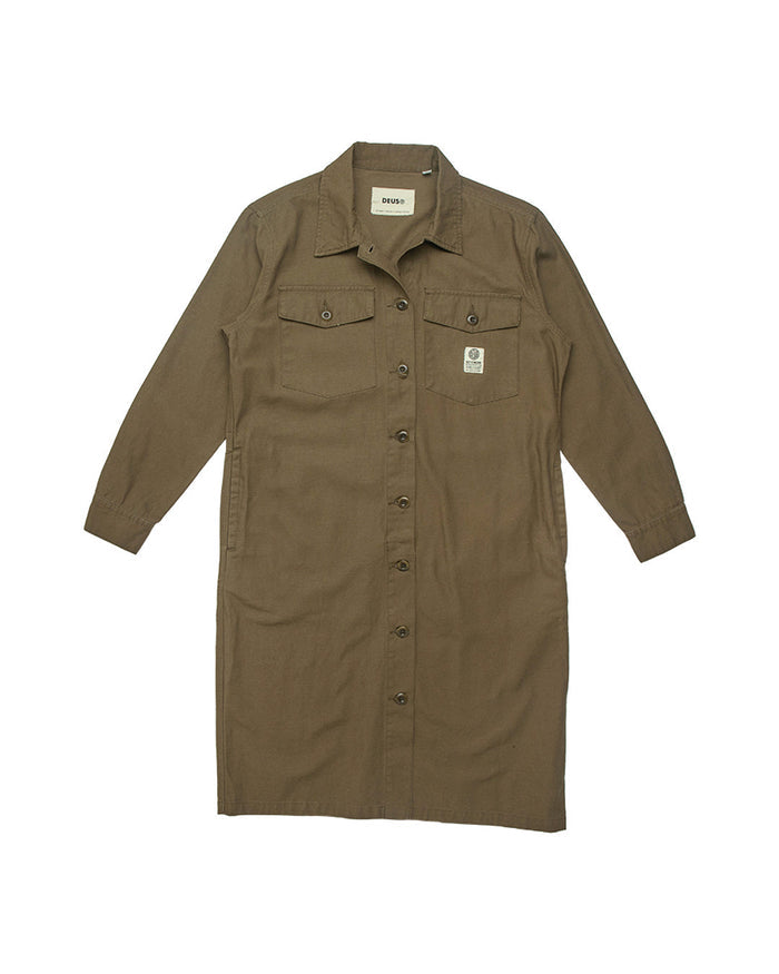 Workwear Dress - Clover, view 4|Flatlay