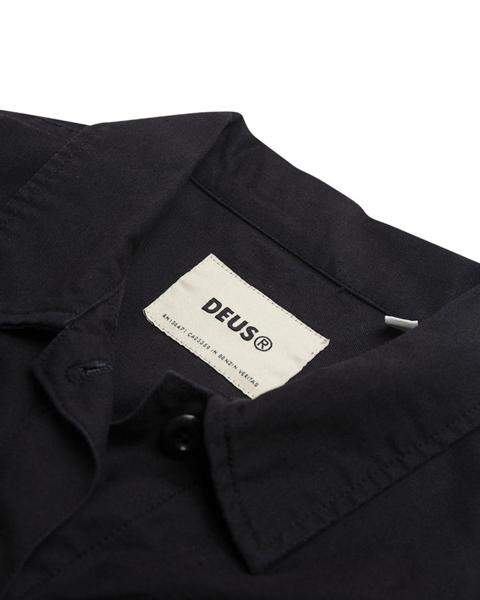 Workwear Dress (Relaxed Fit) - Black, view 5|Flatlay