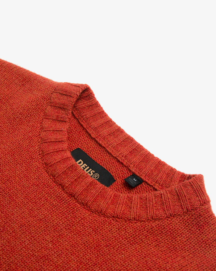 Wyatt Knit - Burnt Sienna, view 4