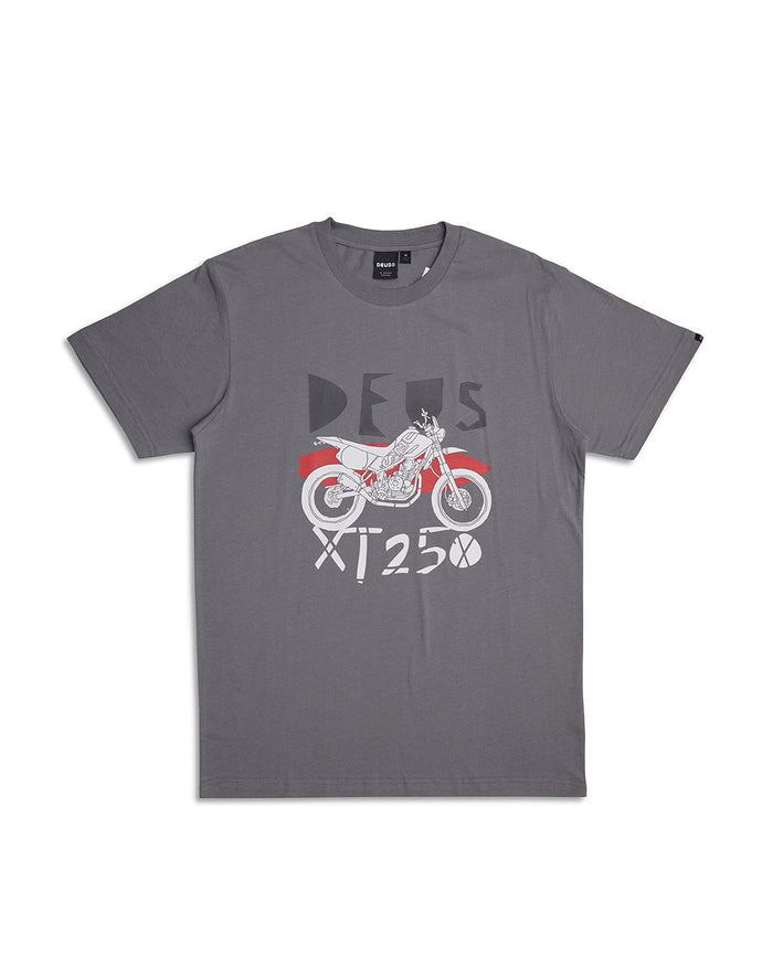 Xt250 Tee - Gargoyle, view 5|Flatlay