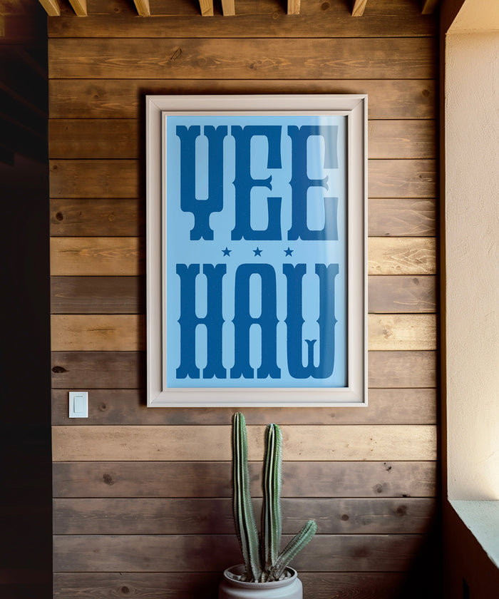 Yeehaw Vertical by Head West Studio