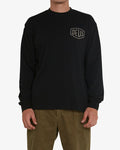 Zao Long Sleeve Tee - Black, view 1|Model