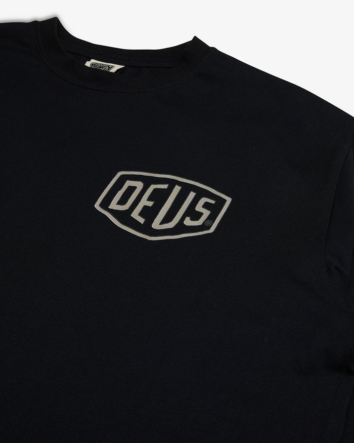 Zao Long Sleeve Tee - Black, view 6|Flatlay