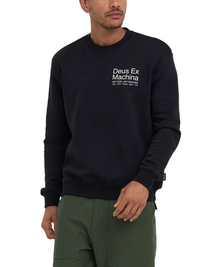 Zoning Cordura Crew - Black, view 1|Model